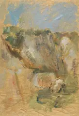 Paesaggio by Mario Marcucci, Sul verso, offered Feb 2020