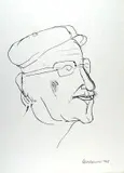 Venturino Venturi, Ritratto di Vasco Pratolini