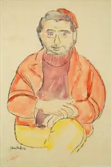 Domenico Cantatore, Uomo seduto, cm.