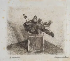 Il mazzetto by Luigi Bartolini, a pencil: firma in basso a destra; titolo in basso a sinistra. In lastra: firma and data in basso a destra. Sul, offered Dec 2019