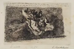Le violette by Luigi Bartolini, a pencil: firma in basso a destra; titolo in basso a sinistra; tiratura in basso al centro. In lastra, offered Dec 2019