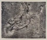 Luigi Bartolini, Le tre trote/ Storia di una passeggiata di pesca, a pencil: firma in basso a destra; titolo in basso a sinistra; tiratura in basso al centro. Bibliografia:
