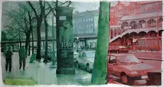 Berlin 2018 by Federico Fiorentini, Sul verso: firma e titolo., offered Dec 2019