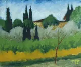 Paesaggio by Ottone Rosai, offered Dec 2019