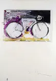 Senza titolo by Mario Schifano, 1974, mixed media on paper, offered Dec 2019
