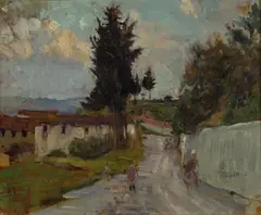In Toscana, lungo la via by Cesare Ciani, offered Dec 2019