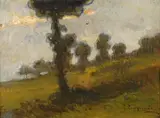 Giovanni Zangrando, Campagna con alberi