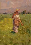 Contadinella by Angiolo Tommasi, offered Dec 2019