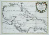 Jacques Nicolas Bellin, Carta geo-idrografica del Golfo del Messico e delle sue isole