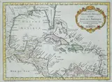 Jacques Nicolas Bellin, Carta del Golfo del Messico e delle isole dell'America