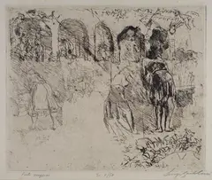 Fonte Maggiore by Luigi Bartolini, offered Oct 2019