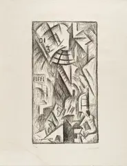 La Galleria di Milano by Carlo Carrà, offered Oct 2019