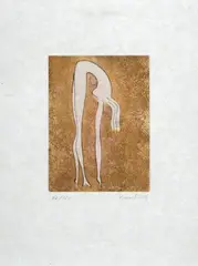 Nu by Man Ray, Dalla cartella Eletrro magie. Firma in basso a destra; tiratura in basso a sinistra. Bibliografia: Man Ray Opera, offered Oct 2019