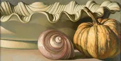 Porcellana, zucca, conghiglia by Fabio Aguzzi, autentica dell'autore on foto., offered Oct 2019