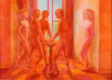 Il sogno di Dolmance by Aligi Sassu, offered Oct 2019