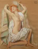 Emilio Rizzi, Odalisca, cm.