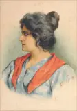 Romolo Tessari, Ritratto femminile