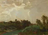 Duilio Corompai, Paesaggio, cm.
