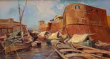 La fortezza vecchia, Livorno. by Carlo Domenici, offered Oct 2019