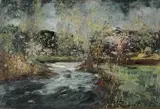 Ferruccio Rontini, Paesaggio con fiume