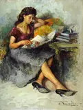 Ermogene Miraglia, Ragazza che legge