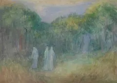 Anime del purgatorio by Fernand Riblet, cm., offered Oct 2019