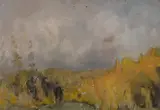 Eliseo Simili, Paesaggio, Sul verso