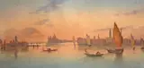 Frans Vervloet, Veduta della laguna di Venezia