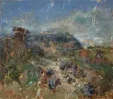 Tito Pellicciotti, Paesaggio