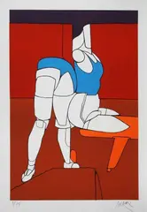 Senza titolo by Valerio Adami, mm., offered Sep 2019