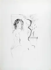 Nudo by Ugo Attardi, mm., offered Sep 2019