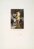 Le Caprices de Goya, A caza de mondadientes by Salvador Dalí, mm., offered Sep 2019