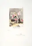 Le Caprices de Goya, Se quebro el cantero by Salvador Dalí, mm., offered Sep 2019