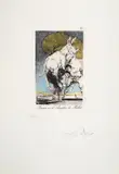 Le Caprices de Goya, Piensa en el Angelus de Millet by Salvador Dalí, mm., offered Sep 2019