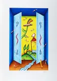 Giuliano Ghelli, La porta della fantasia, mm.