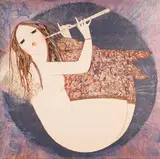 Dariush Mohaier, Figura con flauto, mm.