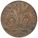 Mario Moschi, Lire 10000, cm. diam.
