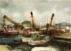 Darsena by Romano Stefanelli, offered Jul 2019