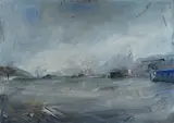 Paesaggio by Folco Chiti Batelli, oil on canvas, offered Jul 2019