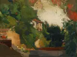 Paesaggio a Corvara by Pietro Annigoni, cm., offered Jul 2019