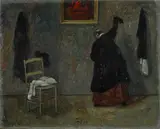 Nino Caffè, Il Monsignore si veste, cm.