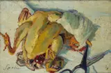 Armando Spadini, Natura morta con pollo