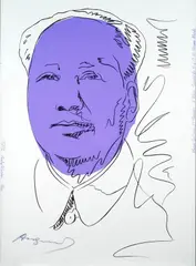 Mao by Andy Warhol, mm., offered Jul 2019