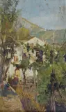 Fausto Pratella, Caseggiato a Cava dei Tirreni, 1918