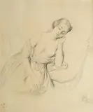 Giuseppe Moricci, Ritratto di donna, cm.