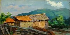 Capanna a Montemignaio by Gino Danti, 1953, offered Jul 2019
