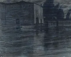 Paesaggio fluviale by Luigi Michelacci, cm., offered Jul 2019