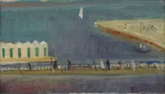 Bagni di Livorno by Silvio Polloni, cm., offered Jul 2019