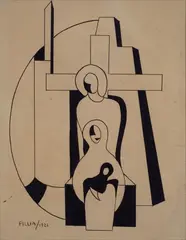 Senza titolo by Fillìa, cm., offered Jun 2019