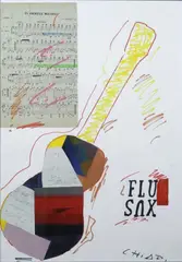 Fluxus by Giuseppe Chiari, cm., offered Jun 2019